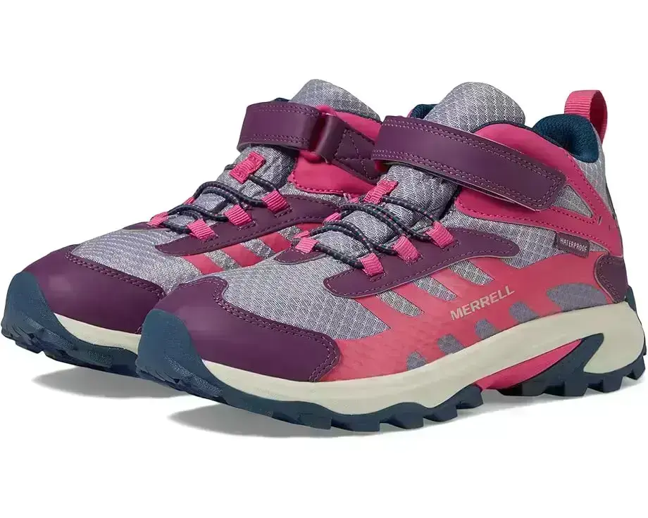 Merrell Kids Moab Speed 2 Mid A/C Waterproof (Little Kid/Big Kid)