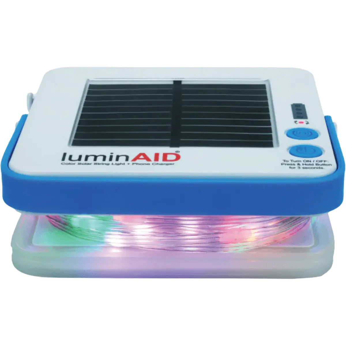LuminAID Multi-Color Solar String Light