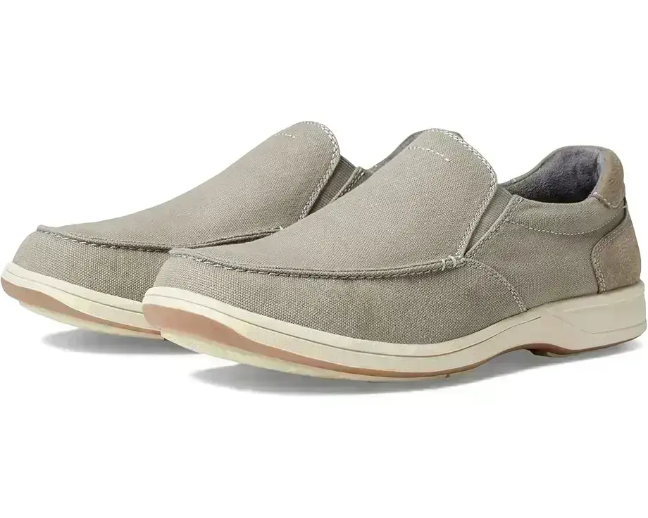 Men's Florsheim Lakeside Canvas Moc Toe Slip-On