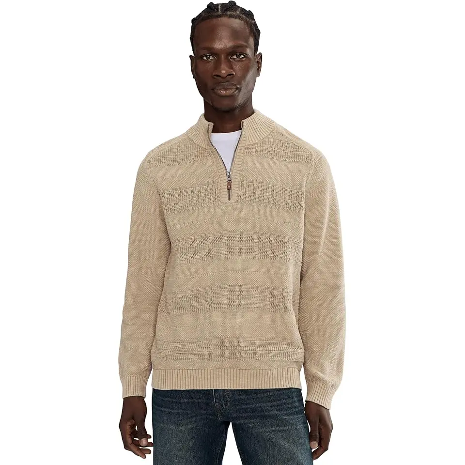 Saltwater Textured Half Zip