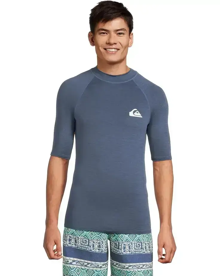 Men's Quiksilver Everyday Upf50 Shorts Sleeve Surf Tee