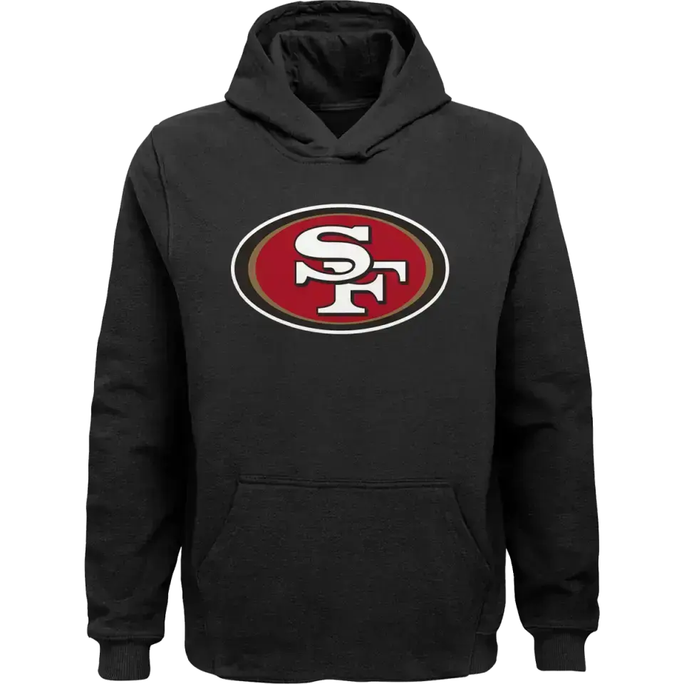 Youth 49ers Primary Logo Hoodie