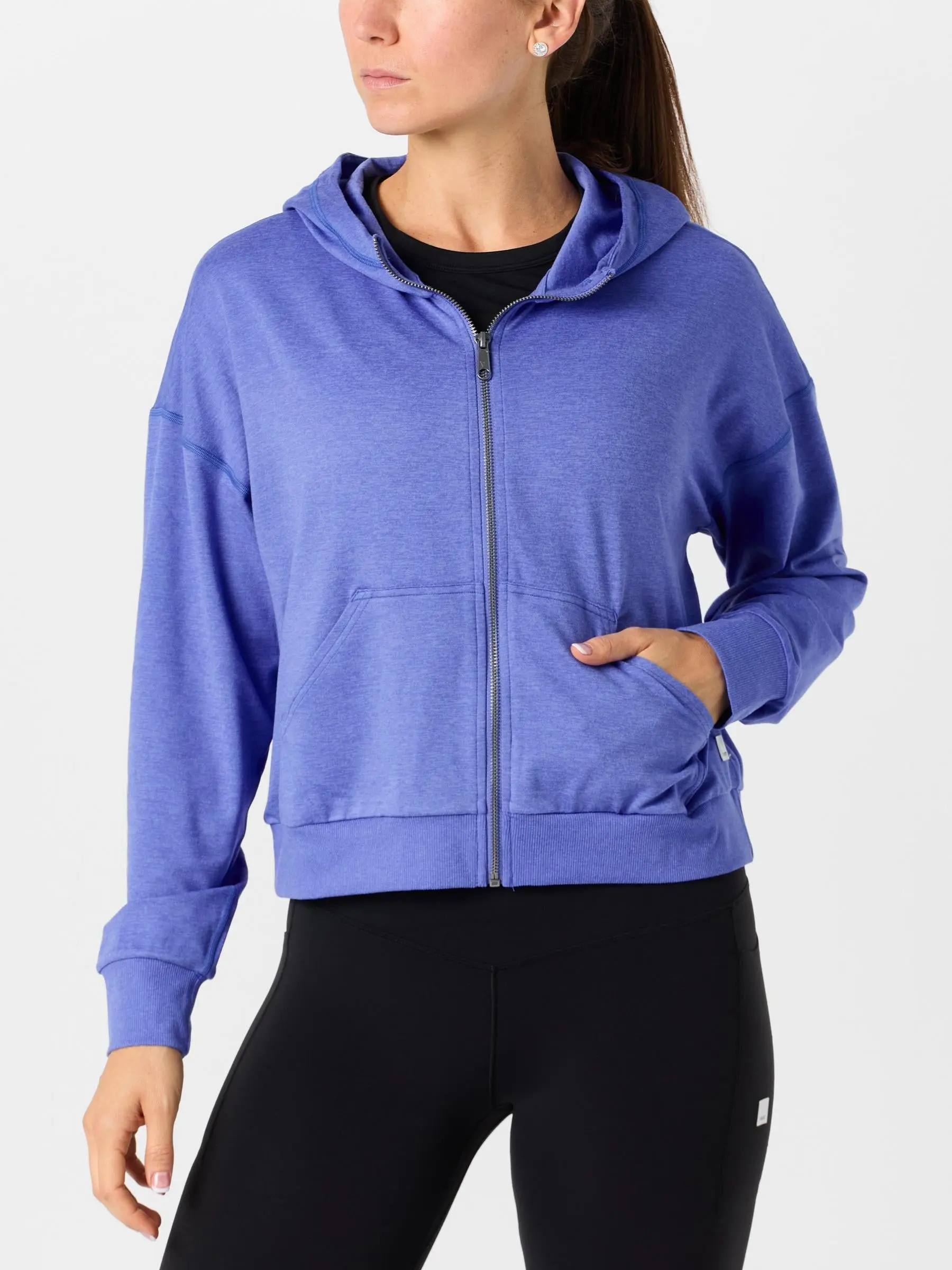 Vuori Women's Halo Modern Full Zip Hoodie