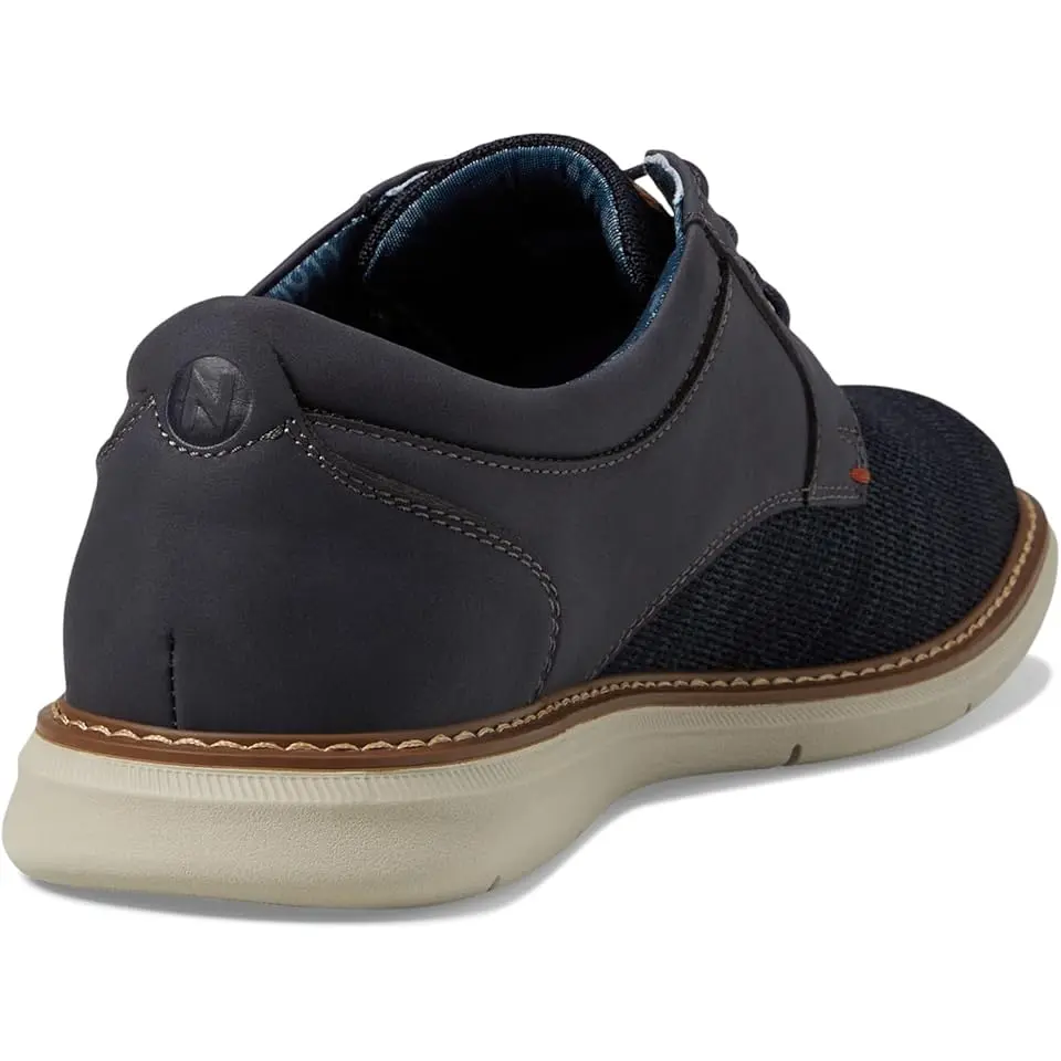 Chase Knit Plain Toe Oxford Lightweight Breathable Versatile Lace Up