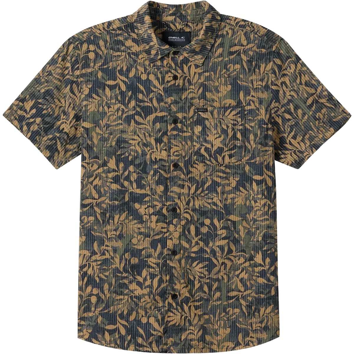 Men's TRVLR Perforated Printed Standard Short Sleeve