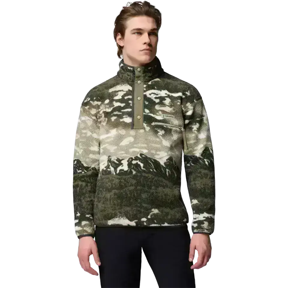 Men's Helvetia II Printed 1/2 Snap Pullover