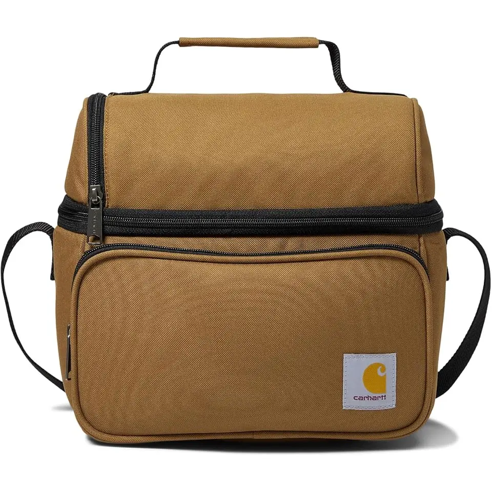 Insulated 12 Can Two Compartment Lunch Cooler