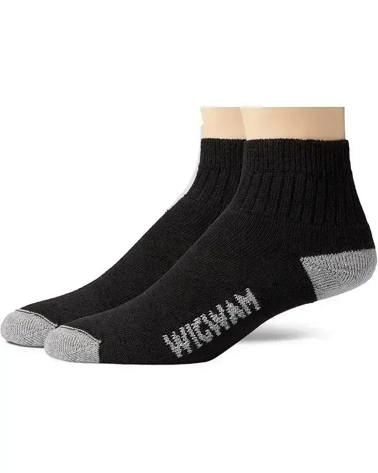 Unisex Wigwam Diabetic Sport Quarter, 2-Pack
