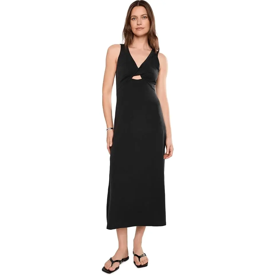 Twist Up Midi Dress