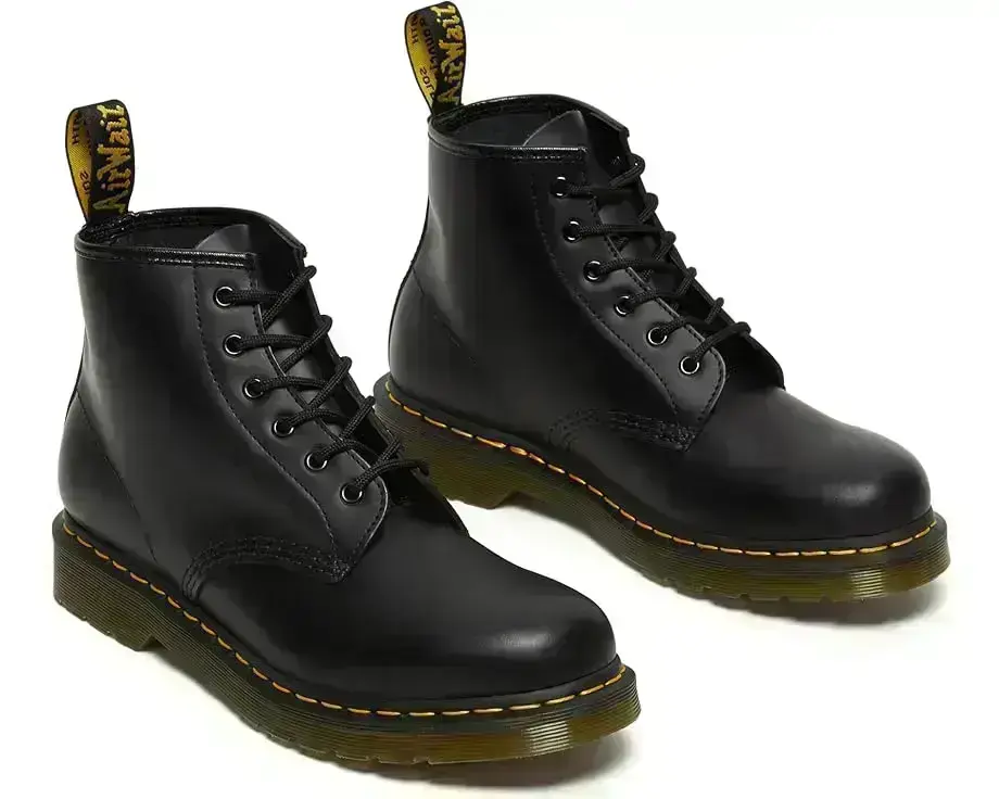 Unisex Dr. Martens 101 Yellow Stitch
