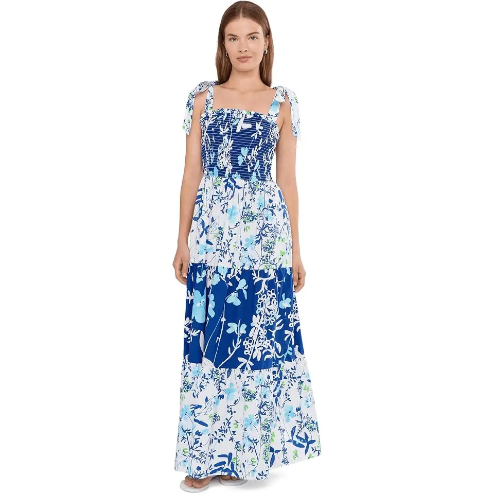 Athyn Smocked Maxi Dress