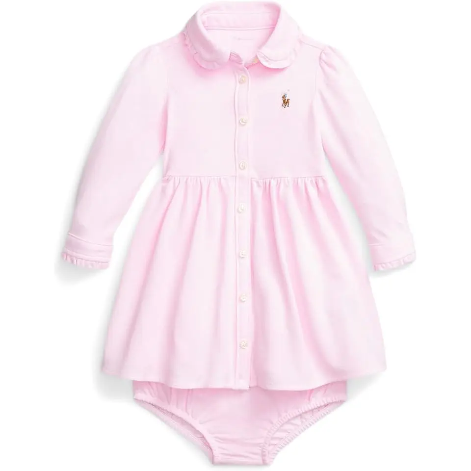 Oxford Mesh Dress & Bloomer (Infant)