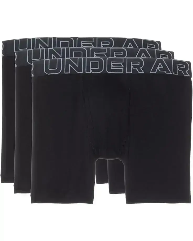 Men's Under Armour Performance Cotton - Solid 6 In 3 Pack