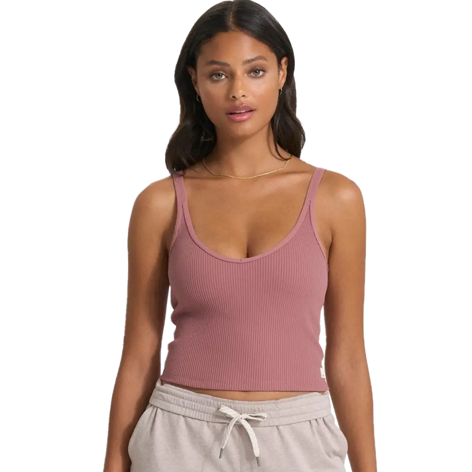 Women's Rib Crop Tank