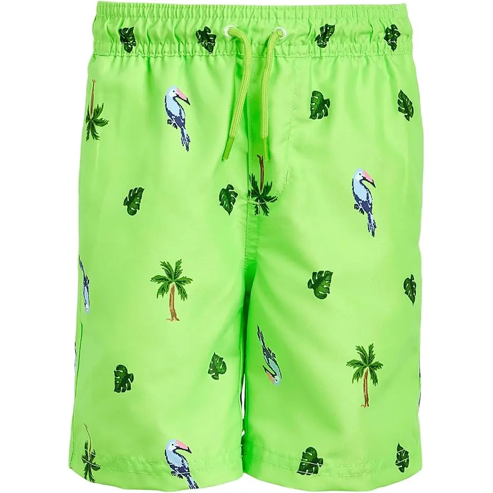 Printed Long Swim Trunk (Toddler/Little Kid/Big Kid)