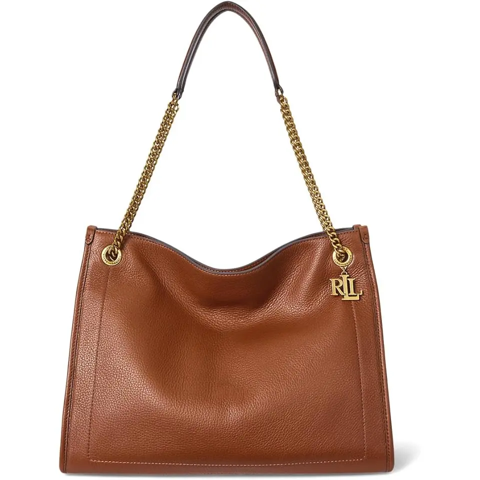 Pebbled Leather Large Bradley Tote Bag
