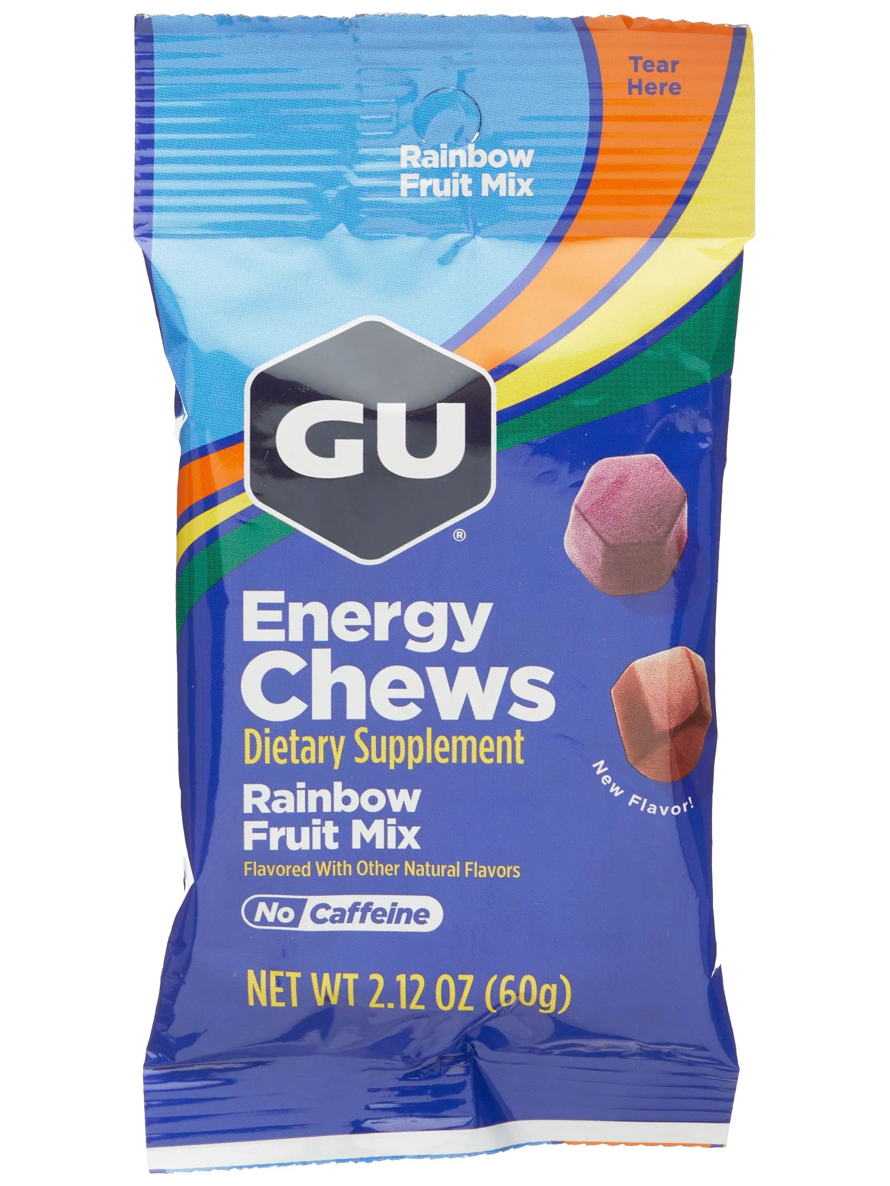 GU Energy Chews Rainbow Fruit Mix