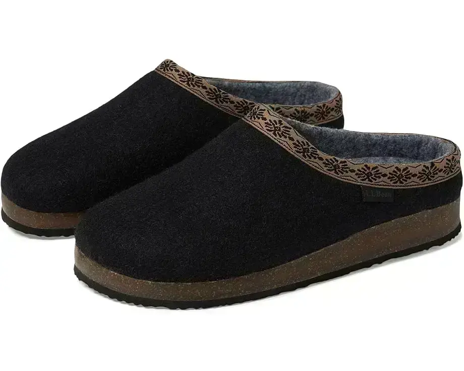 Women's L.L.Bean Wool Slipper Clog