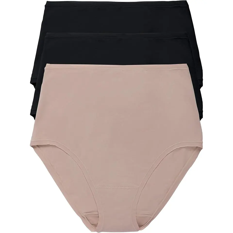 Bliss Bare Cotton High Waist Brief 3-Pack