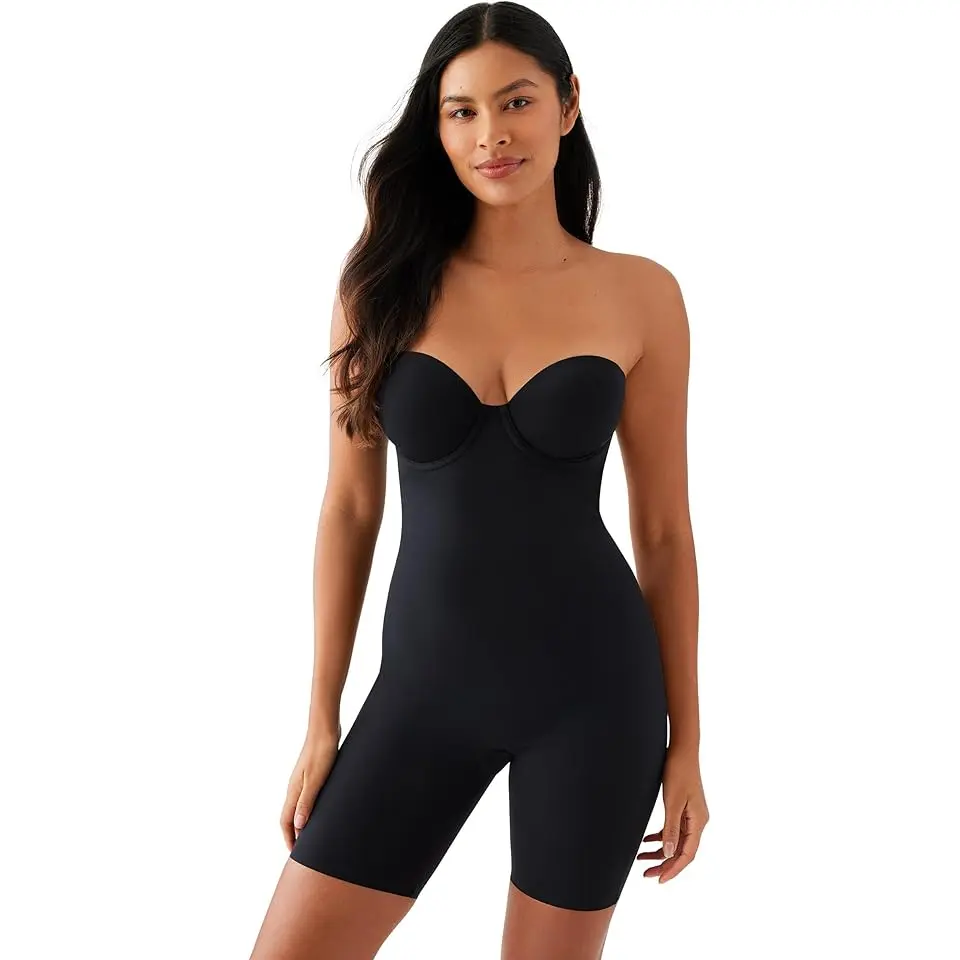Red Carpet Strapless All in One Thigh Shaper