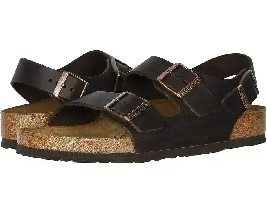 Unisex Birkenstock Milano - Oiled Leather (Unisex)