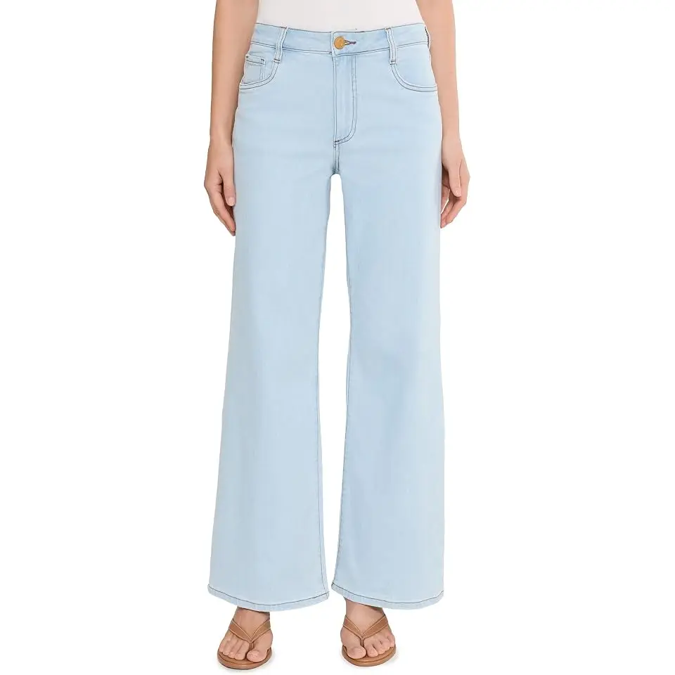 Maya High-rise Wide Leg Pants In Unearthly