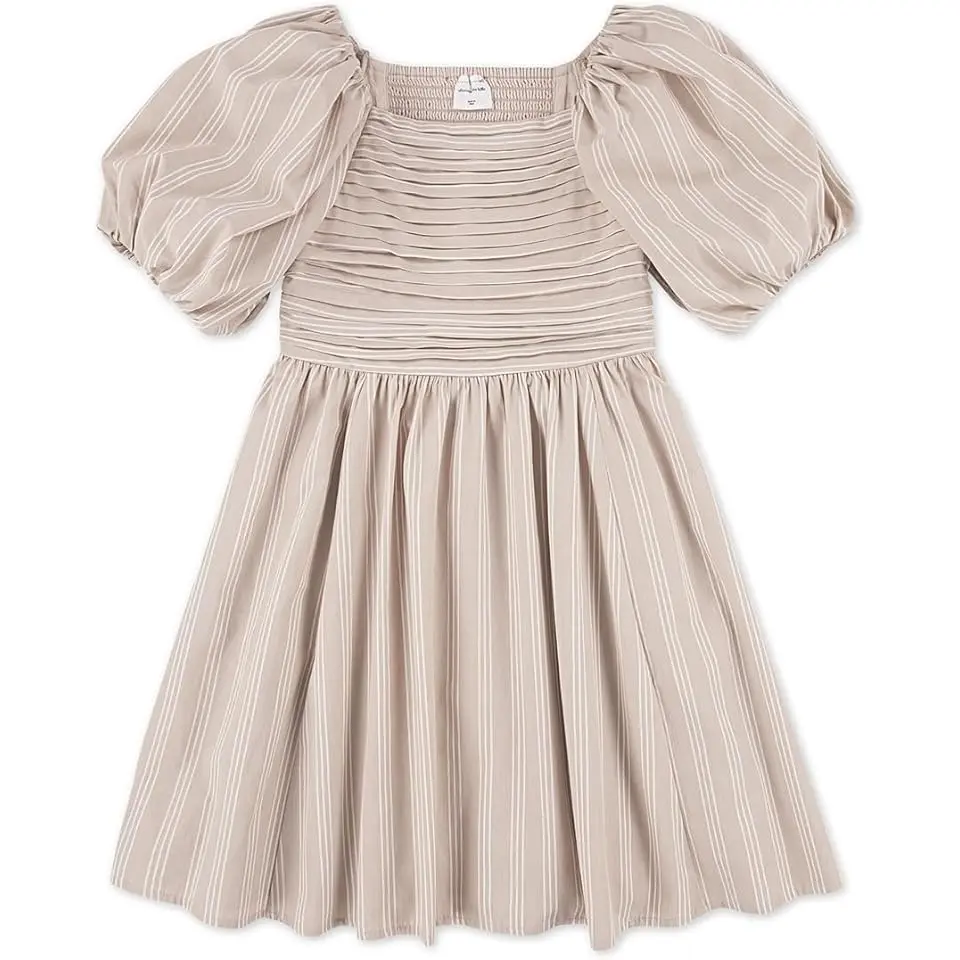 Emerson Puff Sleeve Mini Dress (Big Kid)