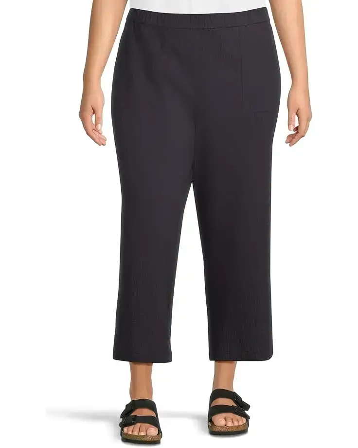 Women's Eileen Fisher Plus Size Straight Cropped Pants