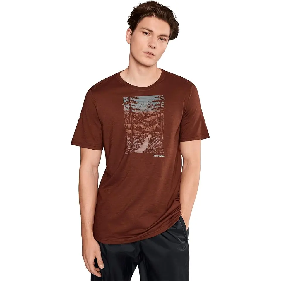 Winding Trail Active Short Sleeve Graphic Tee