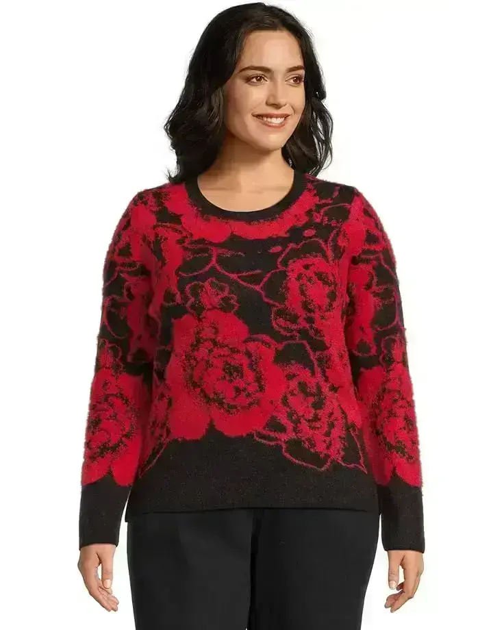 Women's Liverpool Los Angeles Long Sleeve Crew Neck Sweater