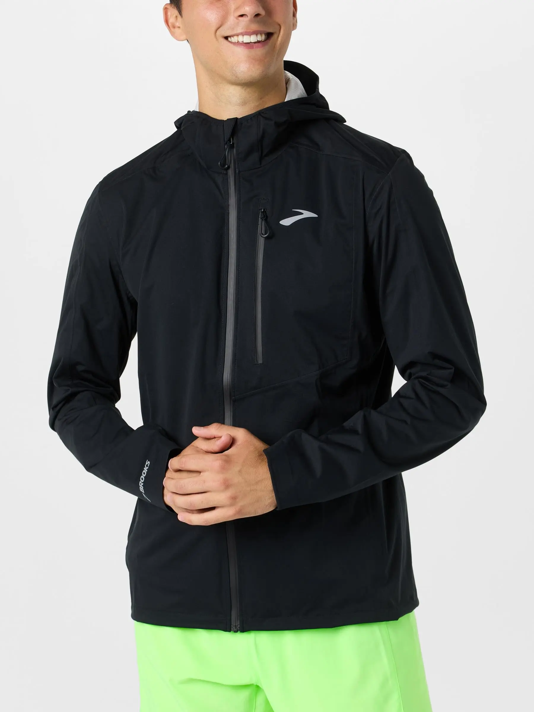 Brooks Men's High Point Waterproof Jacket 2.0