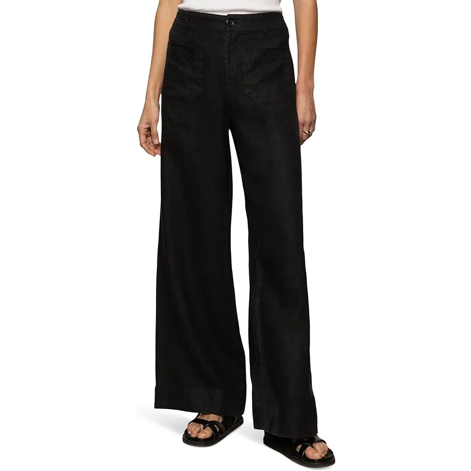 The Linen Marine Wide Leg