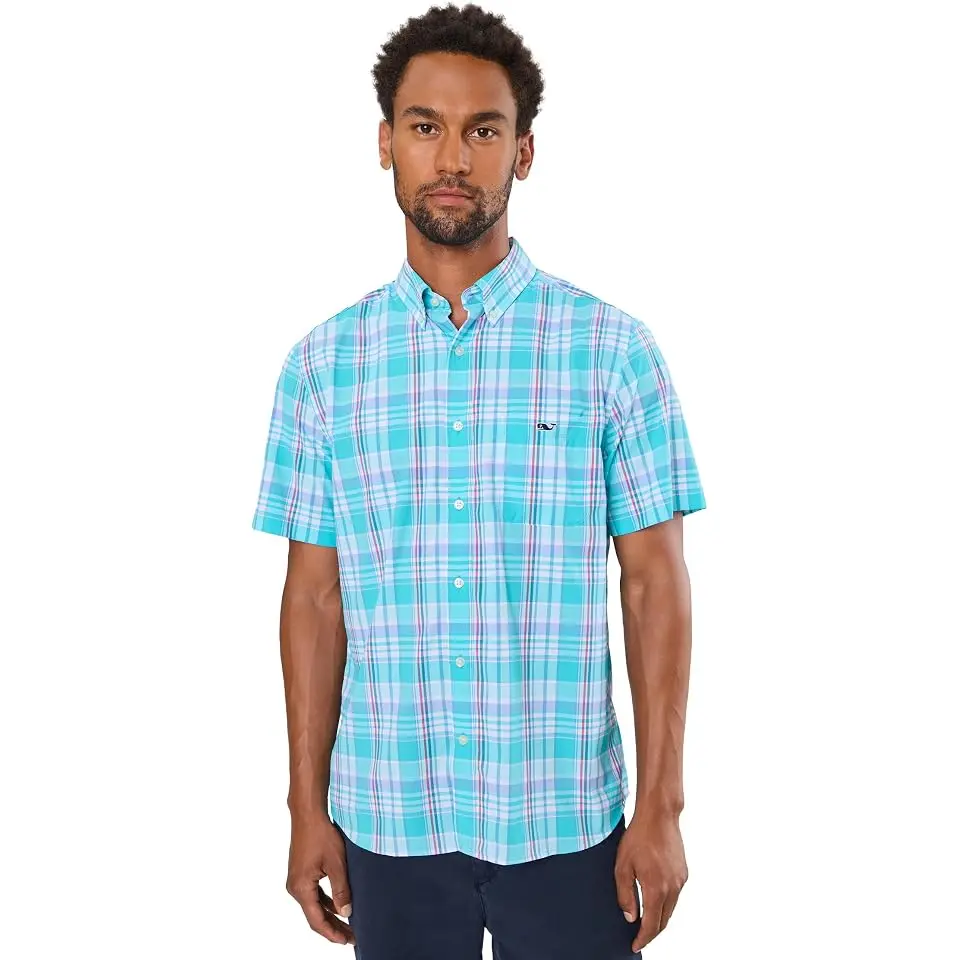 Bimini Plaid Featherweight Performance Short Sleeve Shirt