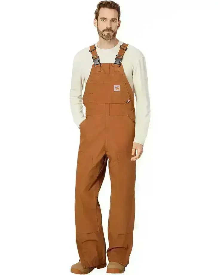 Men's Carhartt Flame-Resistant Duck Bib Overalls