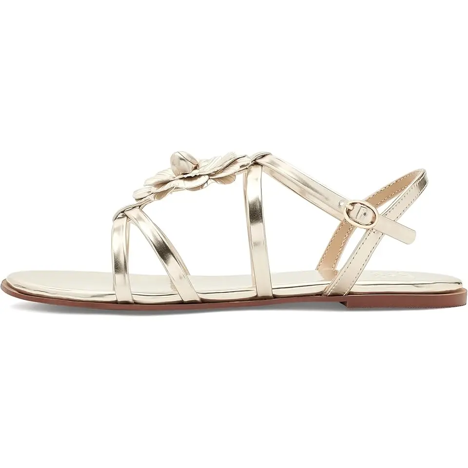 Gold Flower Sandals (Toddler/Little Kid/Big Kid)