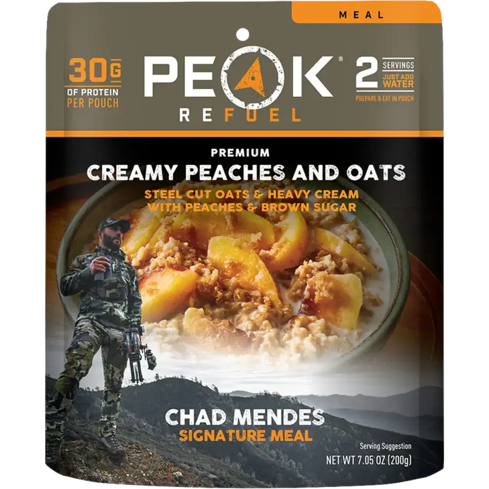 Creamy Peaches and Oats (2 Servings)