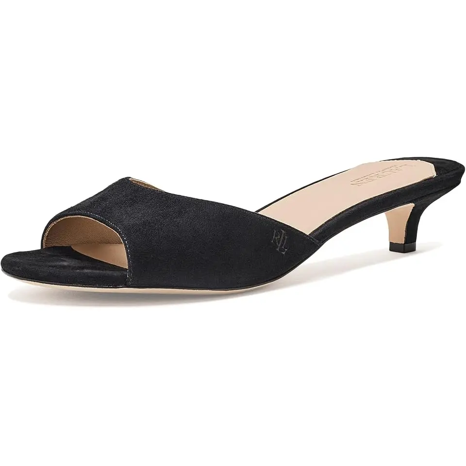 Francesca Suede Mule Sandals
