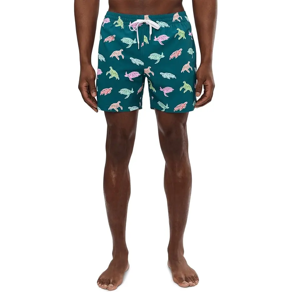 The Turtally Awesomes 5.5" (Classic Lined Swim Trunks)