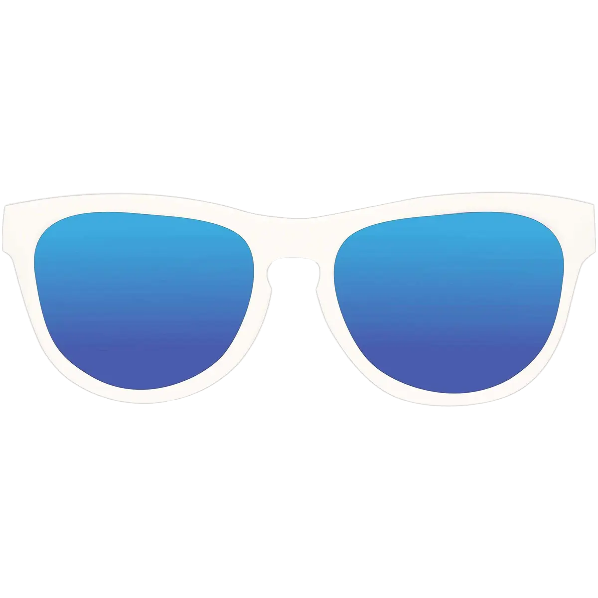 Classic (0-3) White Moon/Polarized Blue