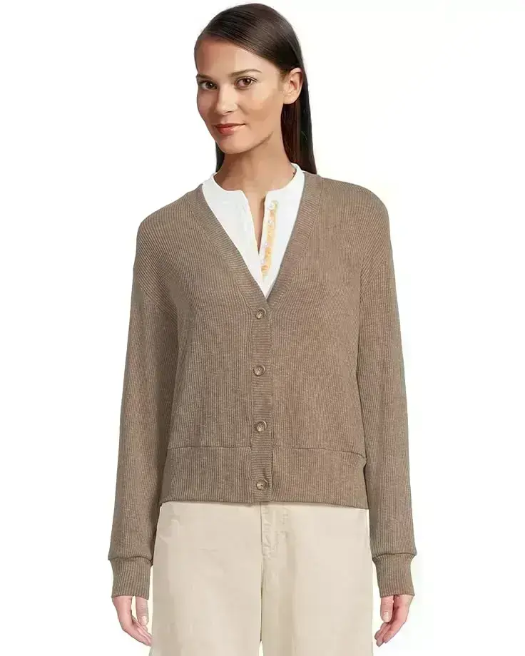 Women's Michael Stars Ilsa V-Neck Cardigan