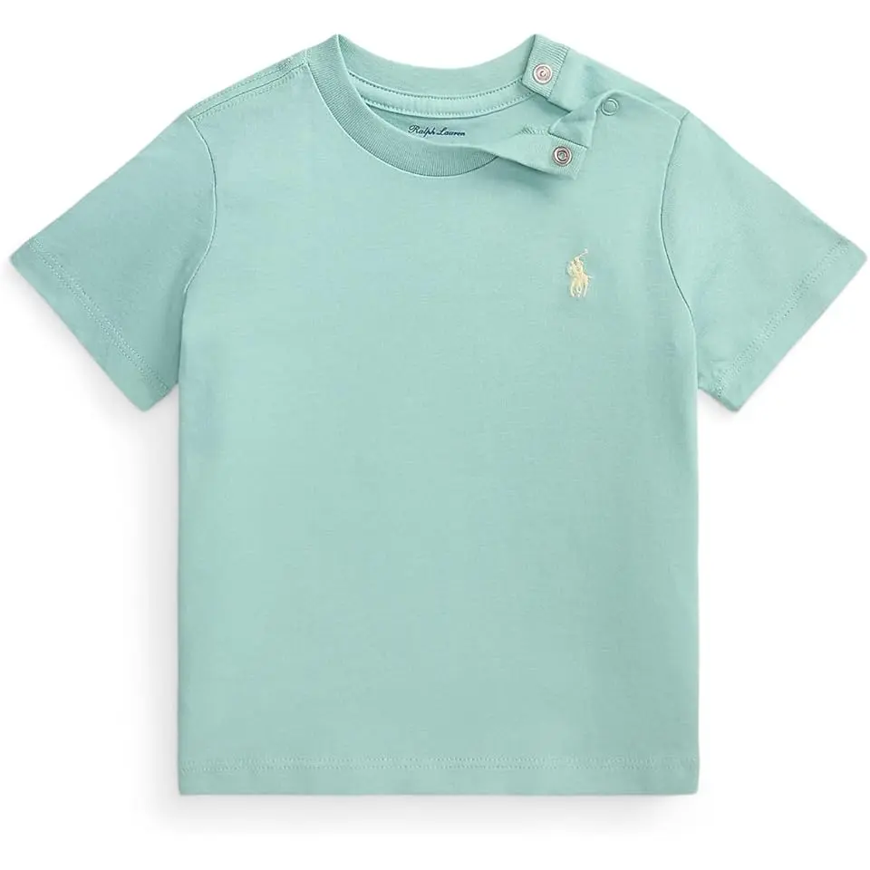 Cotton Jersey Crew Neck Tee (Infant/Toddler)