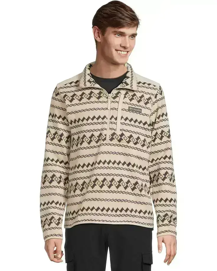 Men's Columbia Sweater Weather™ Printed Half Zip II