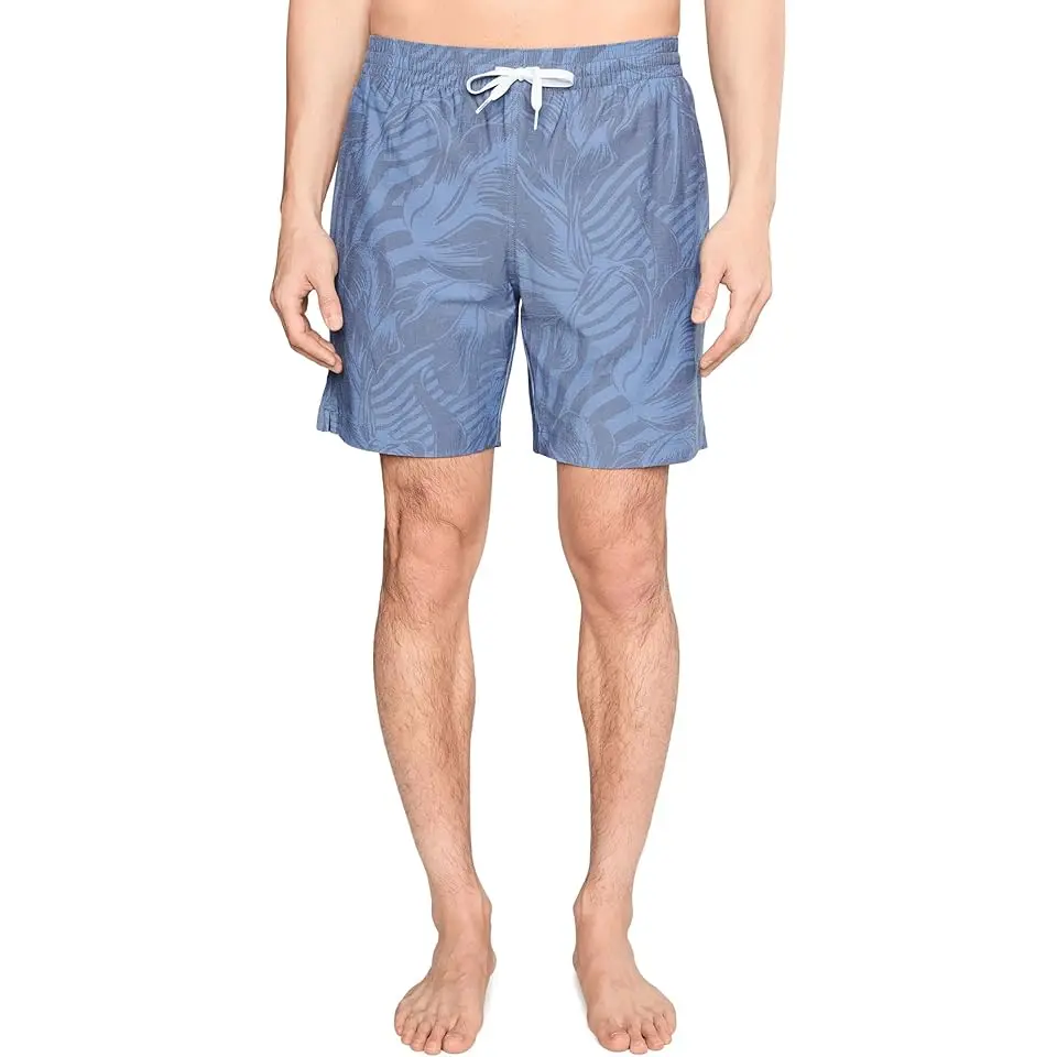 The Indigo Crazies 7" (Classic Lined Swim Trunks)