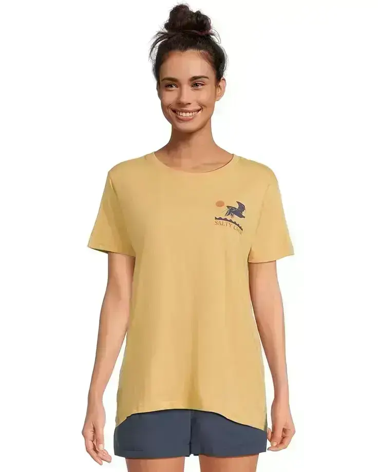 Women's Salty Crew Lunch Time Boyfriend Tee