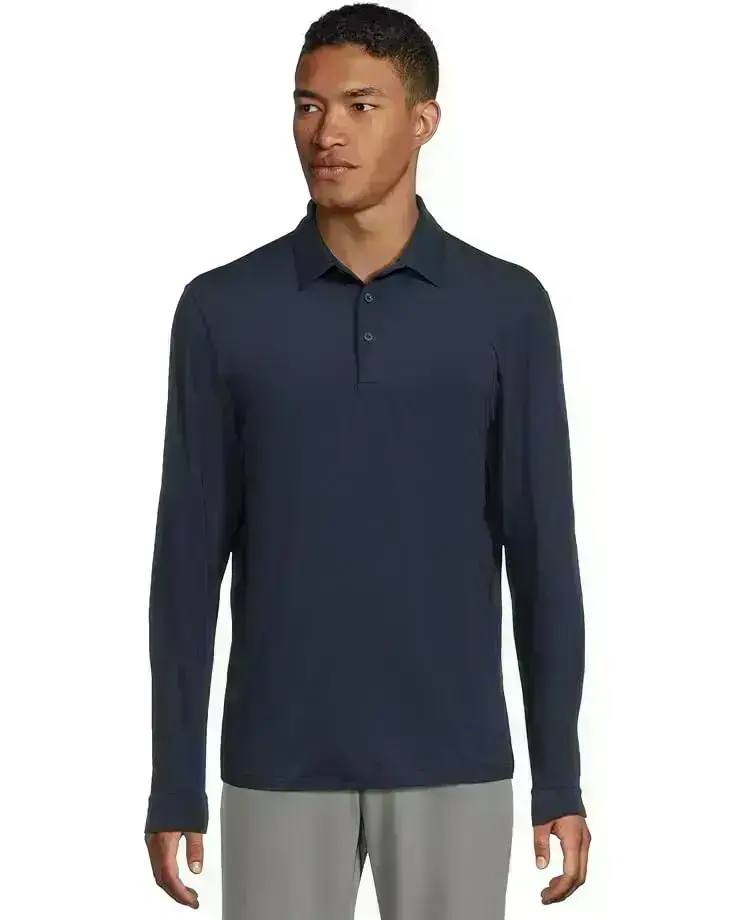 Men's adidas Golf Core Long Sleeve Polo