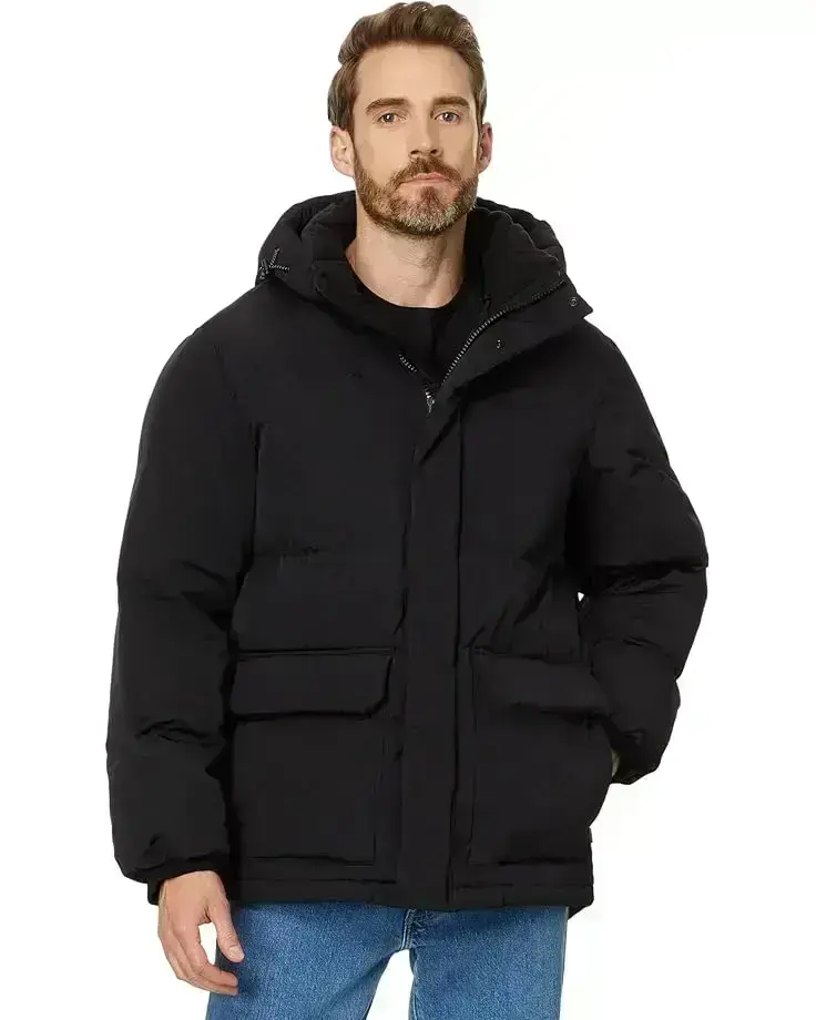 Arctic Cloth Midlength Hooded Parka