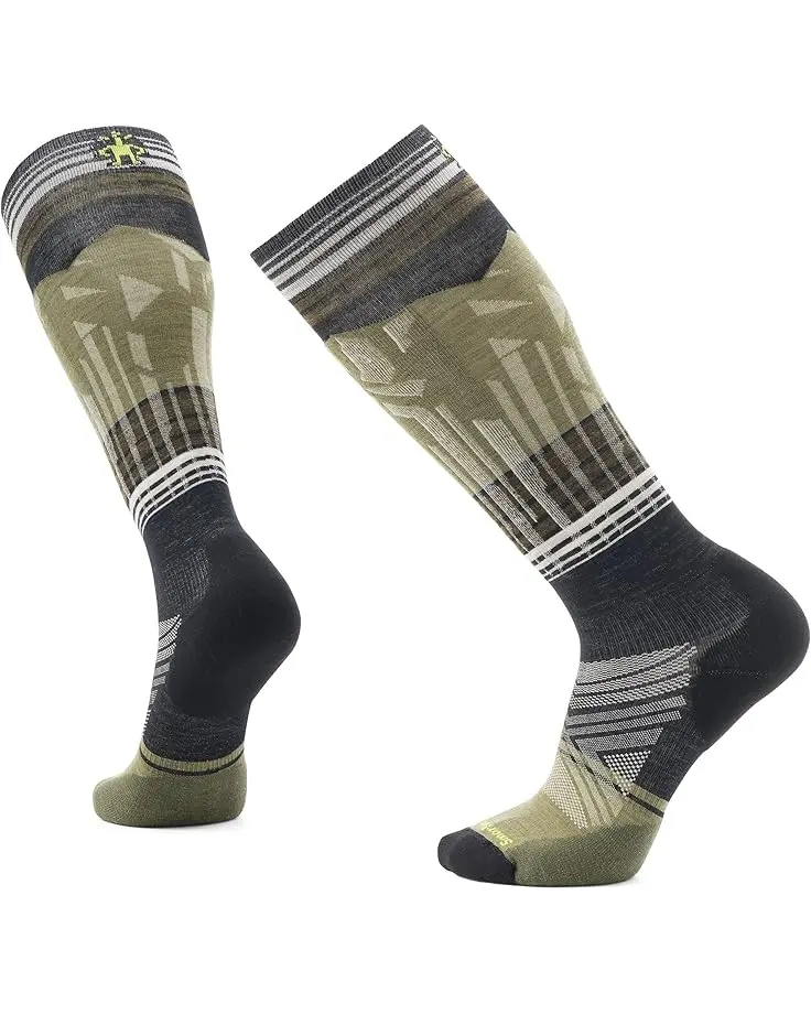 Ski Targeted Cushion Summit Shot Over The Calf Socks