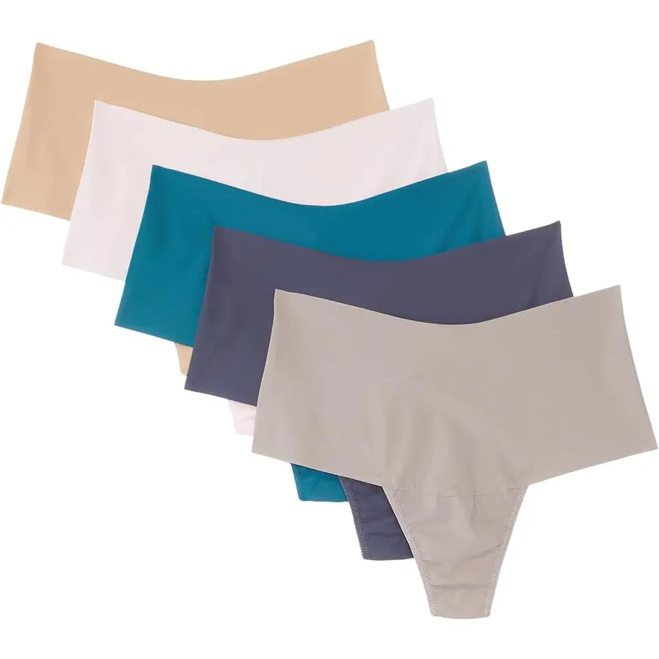 BreatheSoft High Rise Thong 5-Pack