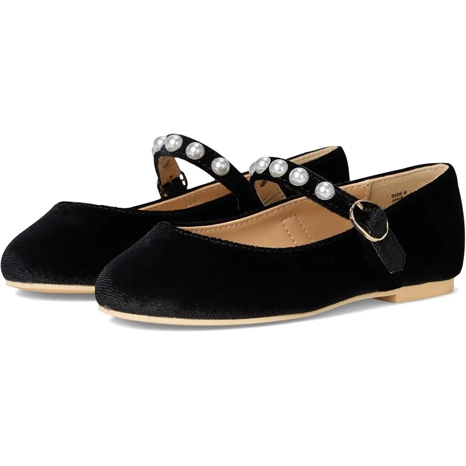 Velvet Pearl Flats (Toddler/Little Kid/Big Kid)