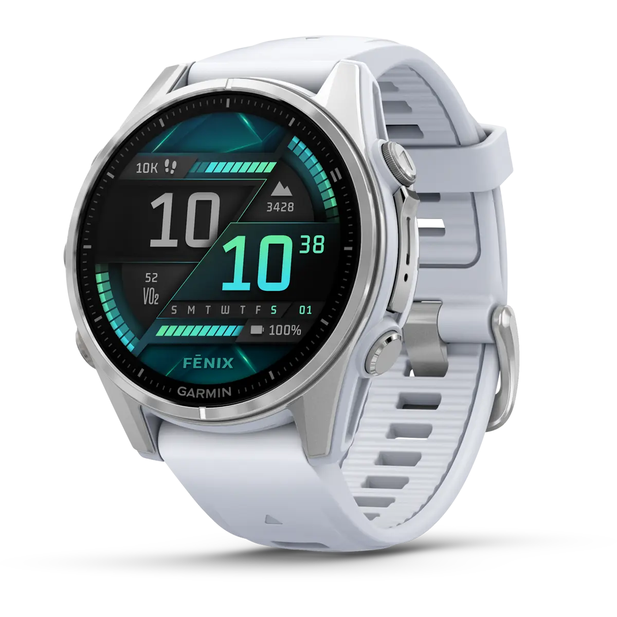 Fenix 8 Sapphire 43mm Whitestone